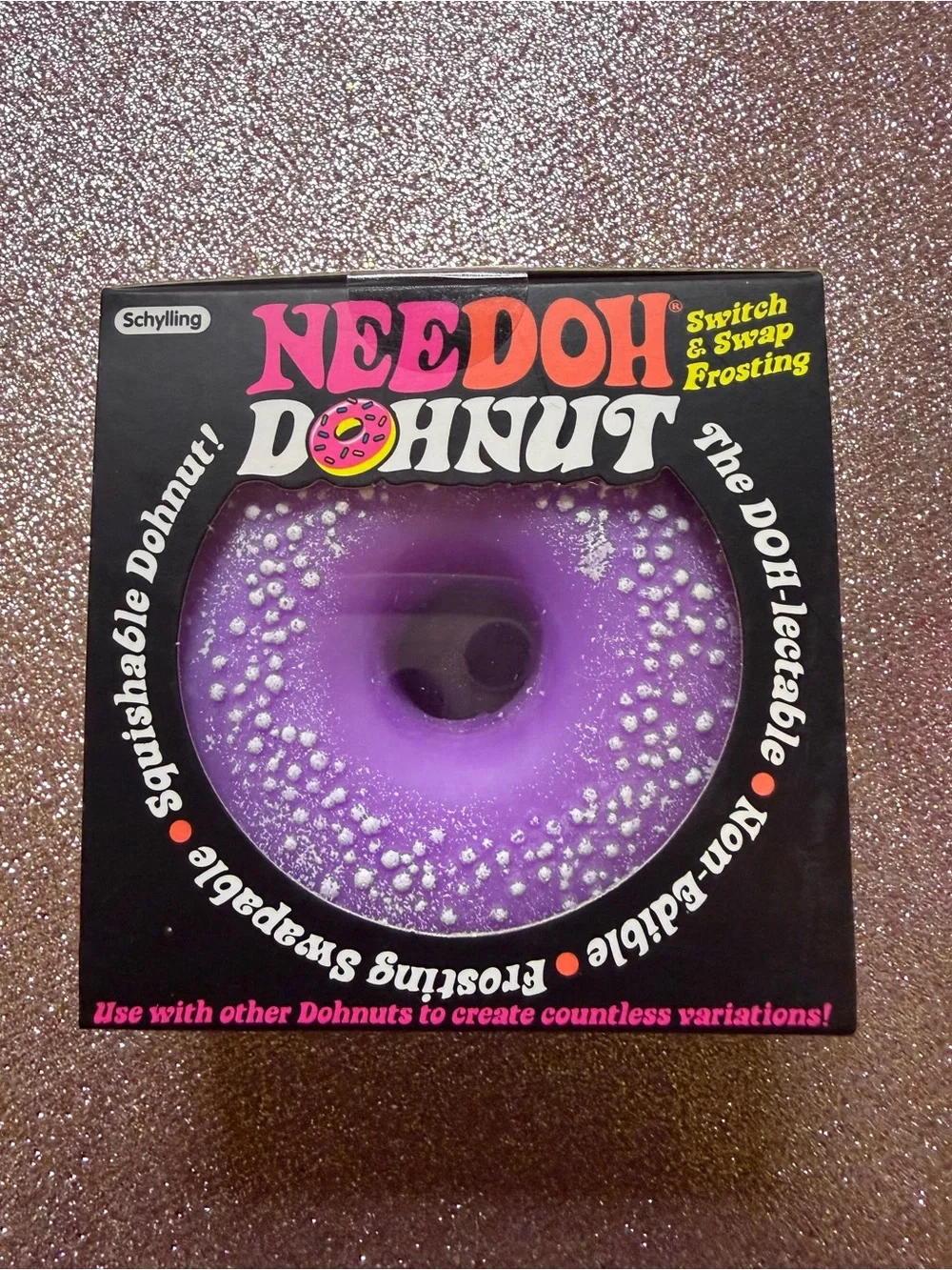 Needoh Purple Squishy Bundle 6pc